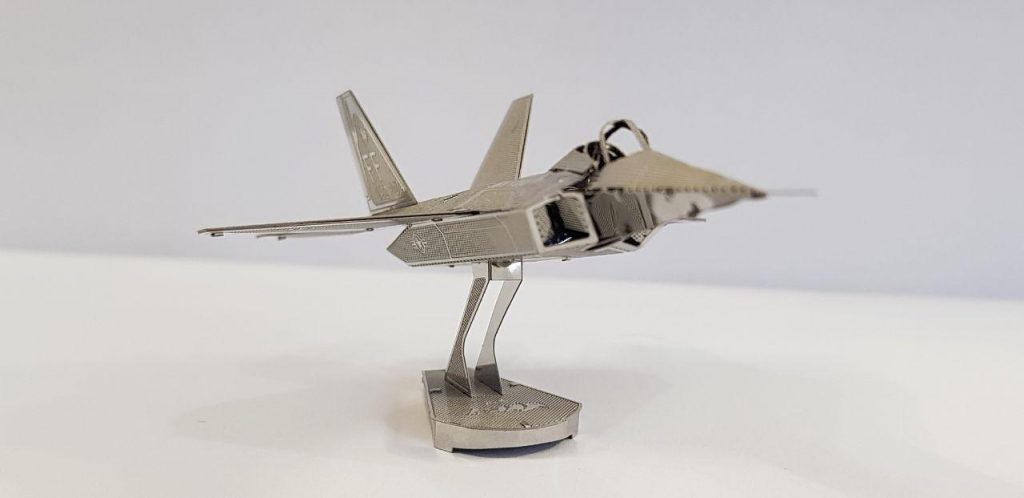 پازل فلزی سه بعدی هواپیما اف 22